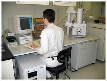 走査電子顕微鏡（SEM）　エネルギー分散型X線分析装置付