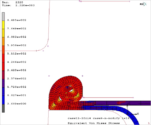 巻締め終了(第2ロール終了)